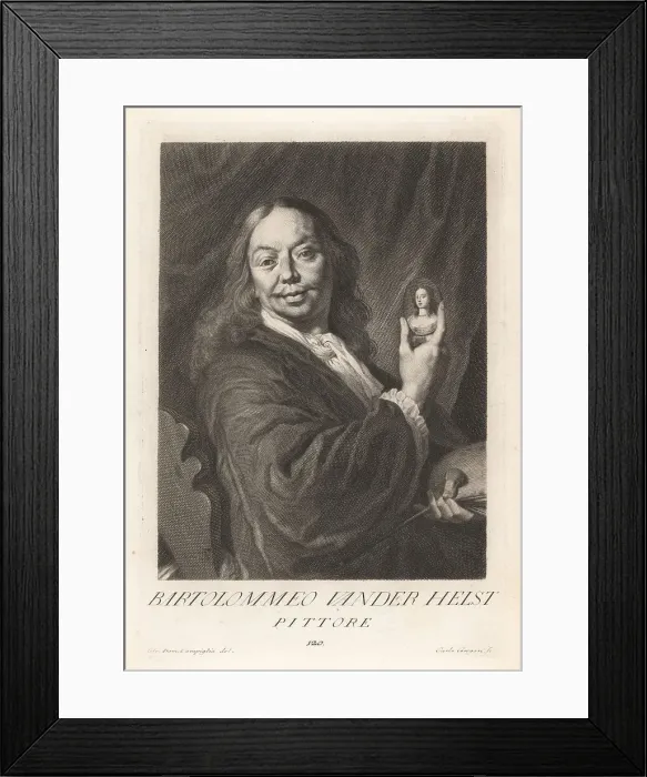 Framed Print : Bartholomeus van der Helst, Dutch painter, 1613-1670 Framed Print : Bartholomeus van der Helst, Dutch painter, 1613-1670