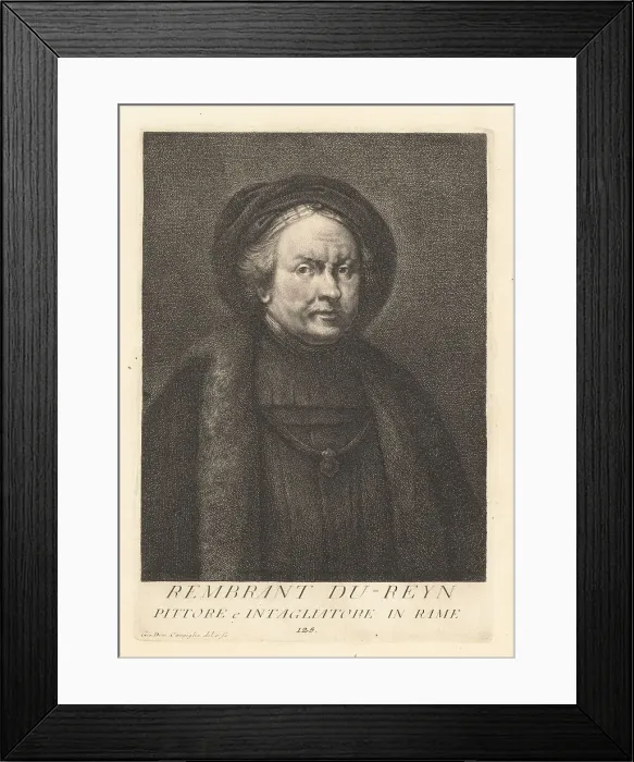 Framed Print : Rembrandt, Dutch Golden Age painter, 1606-1669 Framed Print : Rembrandt, Dutch Golden Age painter, 1606-1669