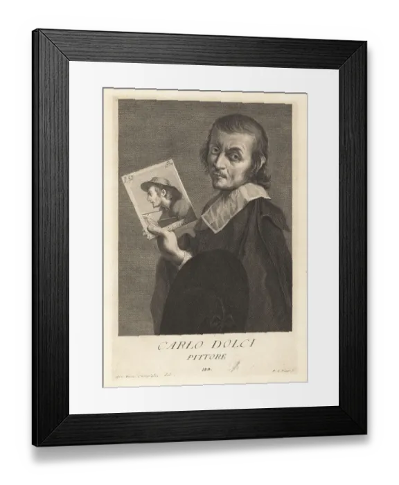 Framed Print : Carlo Dolci, Italian Baroque painter, 1616-1686 Framed Print : Carlo Dolci, Italian Baroque painter, 1616-1686