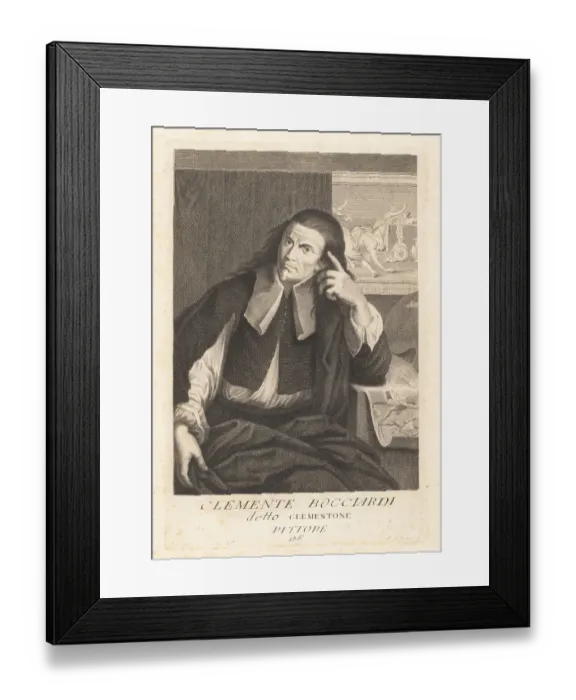 Framed Print : Clemente Bocciardo, Italian Baroque painter, 1620-1658 Framed Print : Clemente Bocciardo, Italian Baroque painter, 1620-1658