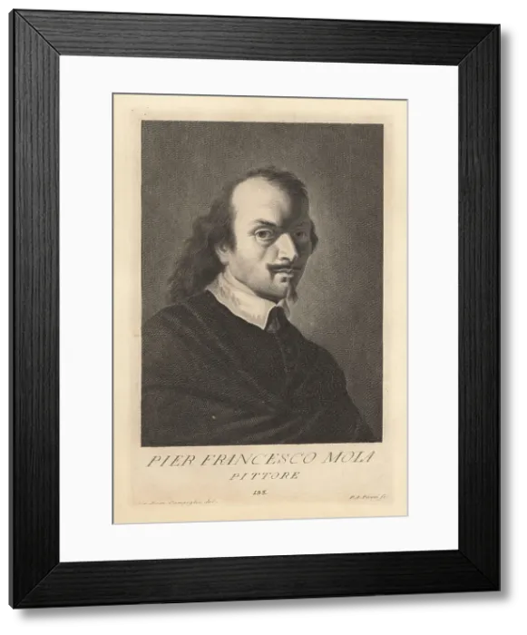 Framed Print : Pier Francesco Mola, Italian Baroque painter, 1612-1666 Framed Print : Pier Francesco Mola, Italian Baroque painter, 1612-1666