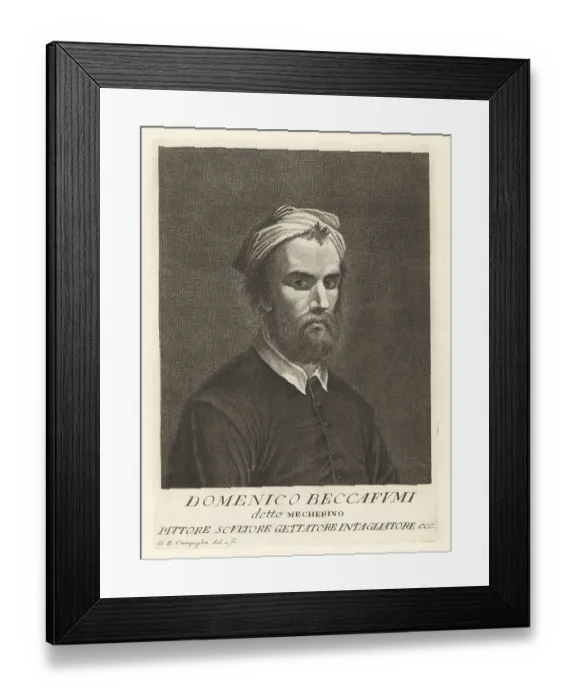Framed Print : Domenico Beccafumi, Italian Renaissance-Mannerist painter Framed Print : Domenico Beccafumi, Italian Renaissance-Mannerist painter