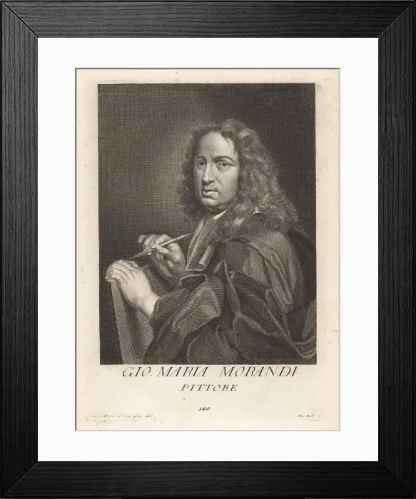 Framed Print : Giovanni Maria Morandi, Italian painter, 1622-1717 Framed Print : Giovanni Maria Morandi, Italian painter, 1622-1717