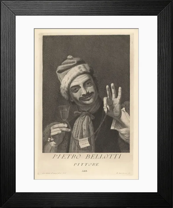 Framed Print : Pietro Bellotti, Italian Baroque painter, 1625-1700 Framed Print : Pietro Bellotti, Italian Baroque painter, 1625-1700