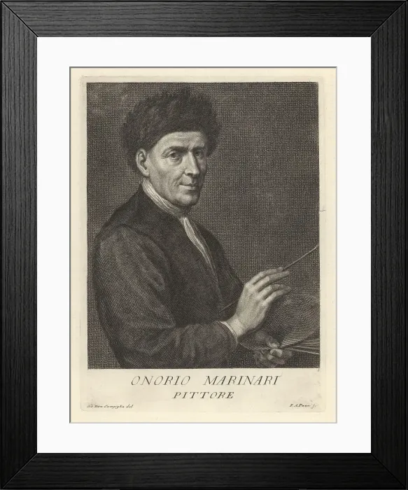 Framed Print : Onorio Marinari, Italian painter and printmaker, 1627-1715 Framed Print : Onorio Marinari, Italian painter and printmaker, 1627-1715