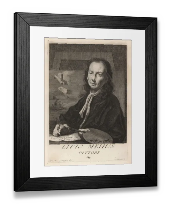 Framed Print : Lieven Mehus, Flemish painter, 1630-1691 Framed Print : Lieven Mehus, Flemish painter, 1630-1691