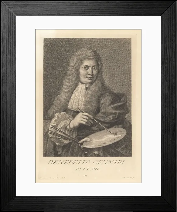 Framed Print : Benedetto Gennari II, Italian painter, 1633-1715 Framed Print : Benedetto Gennari II, Italian painter, 1633-1715