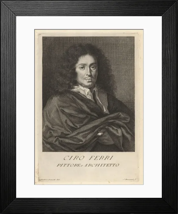 Framed Print : Ciro Ferri, Italiann history painter, 1634-1689 Framed Print : Ciro Ferri, Italiann history painter, 1634-1689