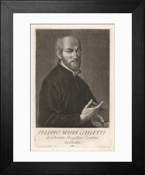 Framed Print : Filippo Maria Galletti, Italian painter, 1636-1714 Framed Print : Filippo Maria Galletti, Italian painter, 1636-1714