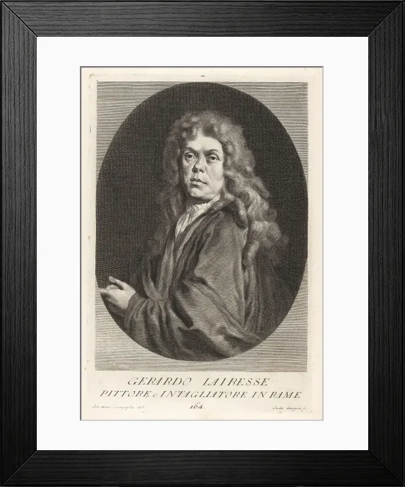 Framed Print : Gerard Lairesse, Dutch Golden Age painter, 1641-1711 Framed Print : Gerard Lairesse, Dutch Golden Age painter, 1641-1711