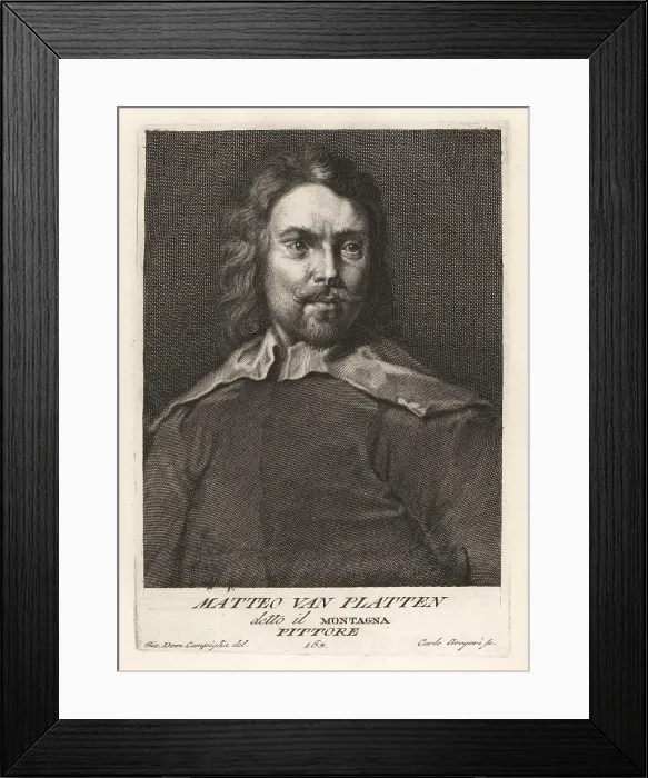 Framed Print : Matthieu van Plattenberg, Flemish painter, c.1607-1660 Framed Print : Matthieu van Plattenberg, Flemish painter, c.1607-1660