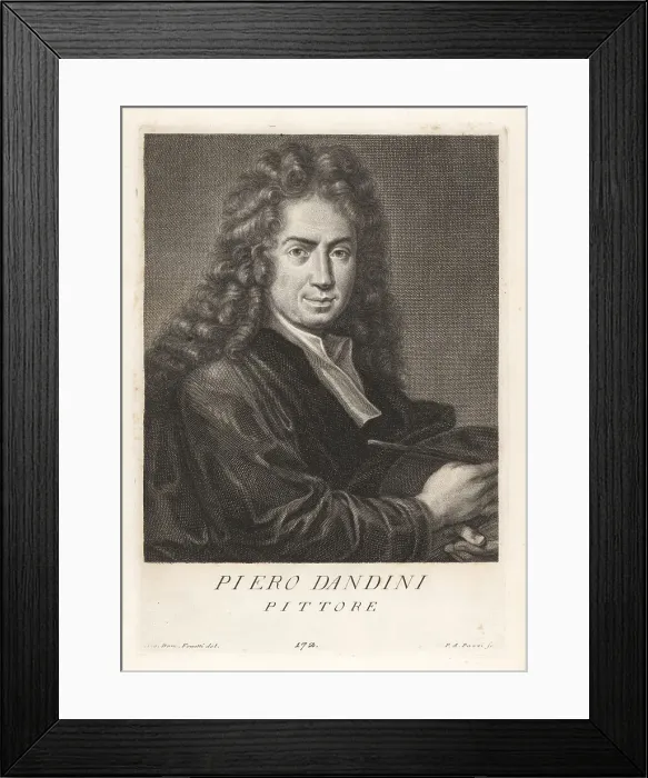 Framed Print : Pietro Dandini, Italian Baroque painter, 1646-1712 Framed Print : Pietro Dandini, Italian Baroque painter, 1646-1712