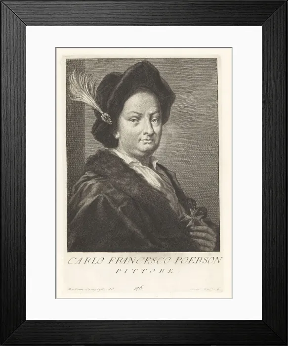 Framed Print : Charles Francois Poerson, French painter, 1653-1725 Framed Print : Charles Francois Poerson, French painter, 1653-1725