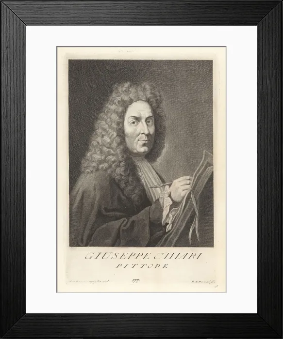 Framed Print : Giuseppe Bartolomeo Chiari, Italian painter, 1654-1727 Framed Print : Giuseppe Bartolomeo Chiari, Italian painter, 1654-1727