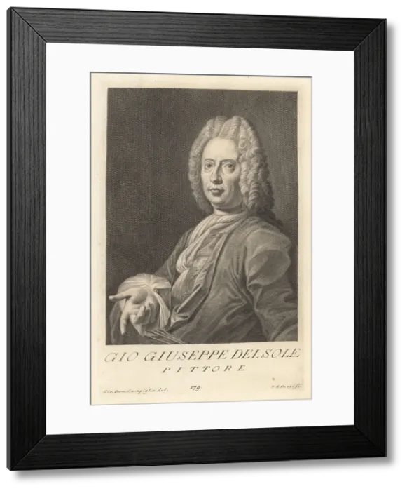 Framed Print : Giovanni Gioseffo dal Sole, Italian painter, 1654-1719 Framed Print : Giovanni Gioseffo dal Sole, Italian painter, 1654-1719