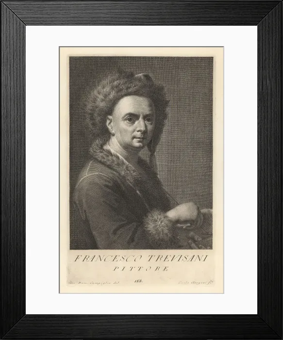 Framed Print : Francesco Trevisani, Italian Rococo painter, 1656-1746 Framed Print : Francesco Trevisani, Italian Rococo painter, 1656-1746