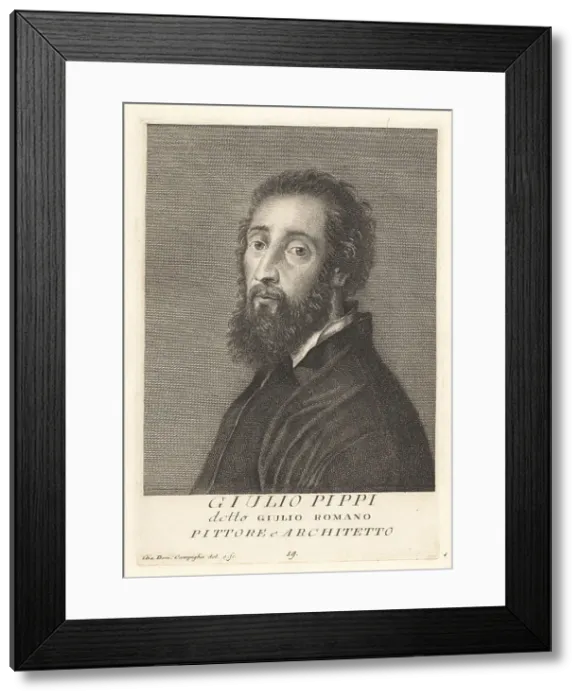 Framed Print : Giulio Romano, Italian painter and architect, 1492-1546 Framed Print : Giulio Romano, Italian painter and architect, 1492-1546