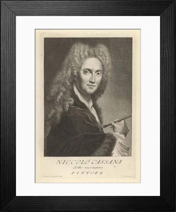 Framed Print : Niccolo Cassana, Italian painter born in Venice, 1659-1714 Framed Print : Niccolo Cassana, Italian painter born in Venice, 1659-1714