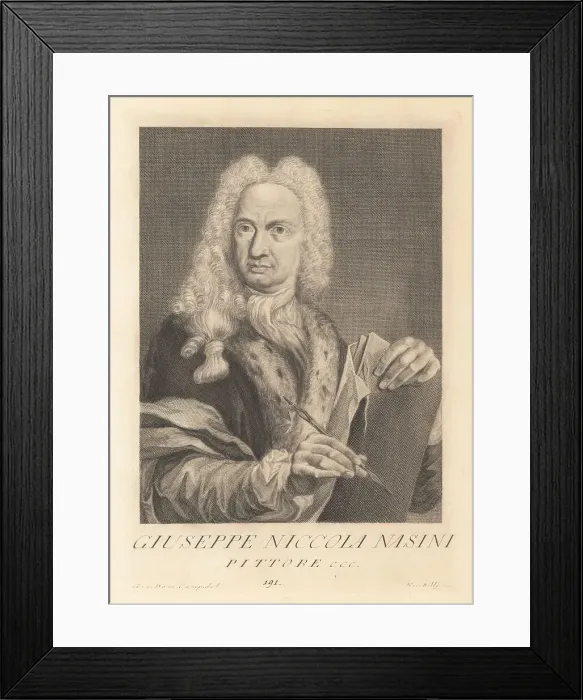 Framed Print : Giuseppe Nicola Nasini, Italian Baroque painter, 1657-1736 Framed Print : Giuseppe Nicola Nasini, Italian Baroque painter, 1657-1736