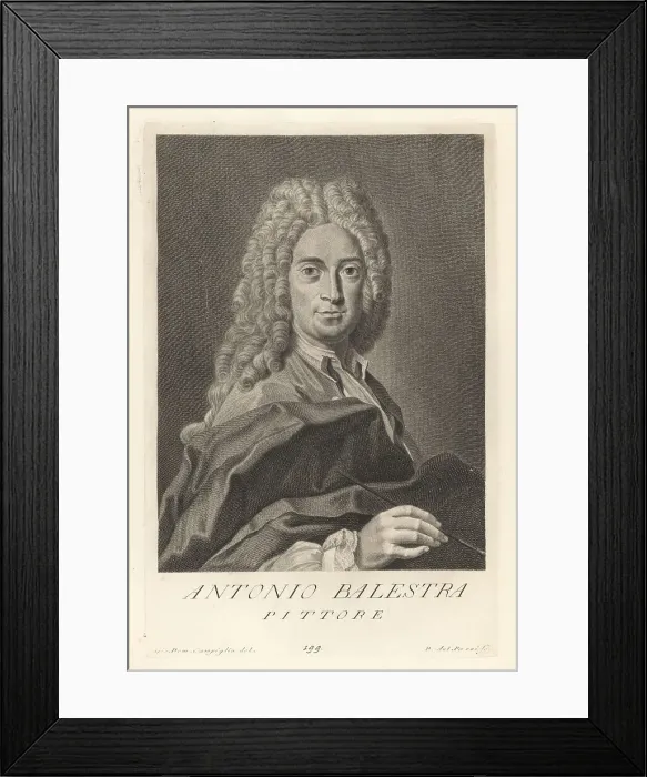 Framed Print : Antonio Balestra, Italian Rococo painter, 1666-1740 Framed Print : Antonio Balestra, Italian Rococo painter, 1666-1740