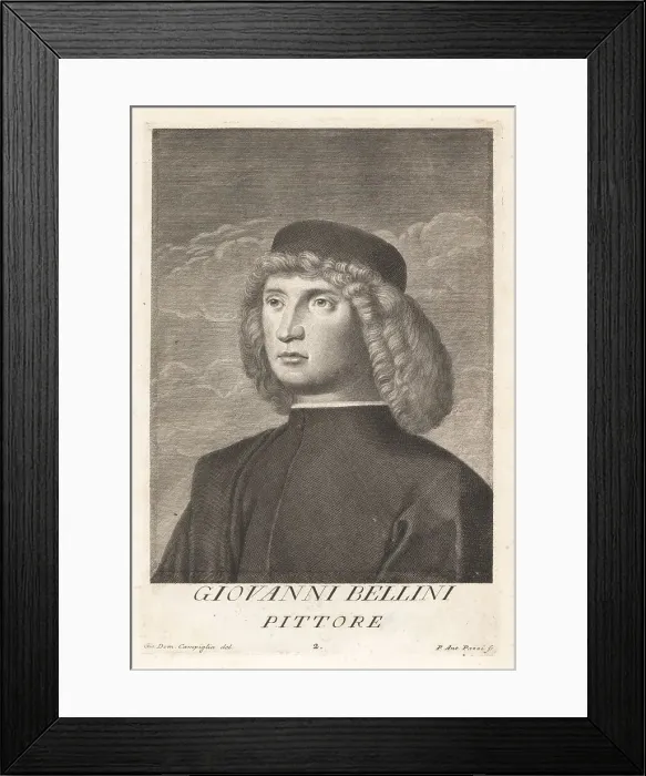 Framed Print : Giovanni Bellini, Italian Renaissance painter, c.1430-1516 Framed Print : Giovanni Bellini, Italian Renaissance painter, c.1430-1516