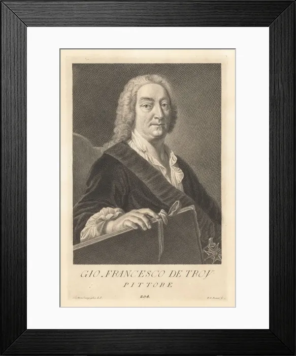 Framed Print : Jean-François de Troy, French Rococo painter, 1679-1752 Framed Print : Jean-François de Troy, French Rococo painter, 1679-1752