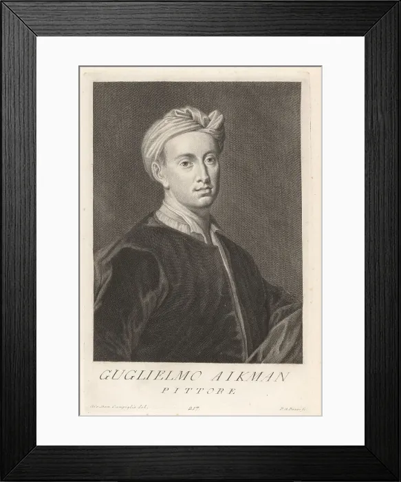Framed Print : William Aikman, Scottish portraitist, 1682-1731 Framed Print : William Aikman, Scottish portraitist, 1682-1731