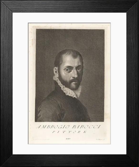 Framed Print : Ambrogio Barocci, Italian sculptor and architect, fl. 1470s Framed Print : Ambrogio Barocci, Italian sculptor and architect, fl. 1470s