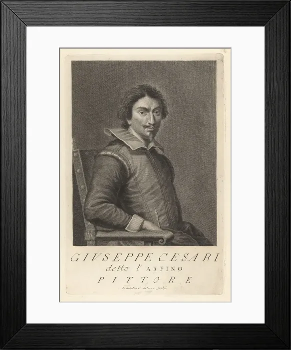 Framed Print : Giuseppe Cesari, Italian Mannerist painter, 1568-1640