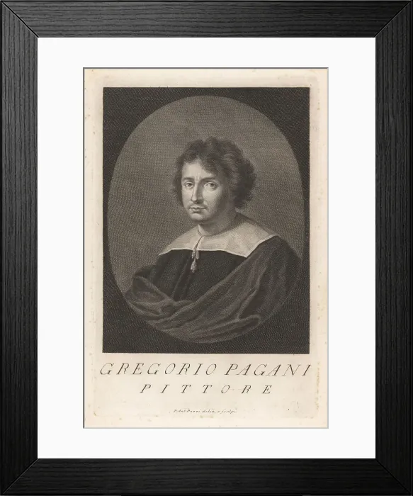 Framed Print : Gregorio Pagani, Italian painter, 1559-1605 Framed Print : Gregorio Pagani, Italian painter, 1559-1605