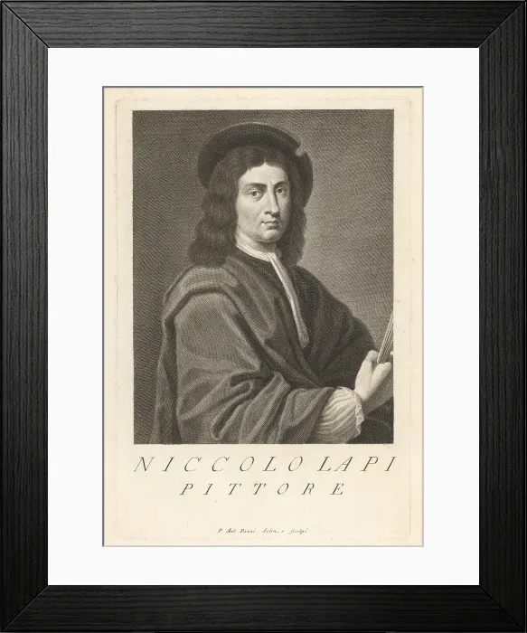 Framed Print : Niccolo Lapi, Italian Baroque painter, c.1667-1732 Framed Print : Niccolo Lapi, Italian Baroque painter, c.1667-1732