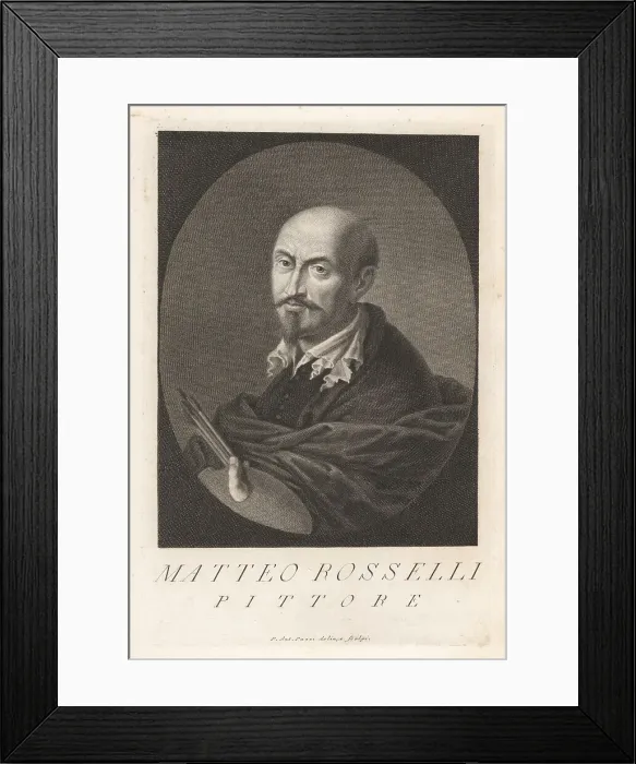 Framed Print : Matteo Rosselli, Italian painter, 1578-1650 Framed Print : Matteo Rosselli, Italian painter, 1578-1650