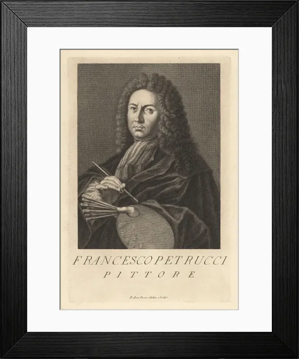 Framed Print : Francesco Petrucci, Italian painter, 1660-1719 Framed Print : Francesco Petrucci, Italian painter, 1660-1719