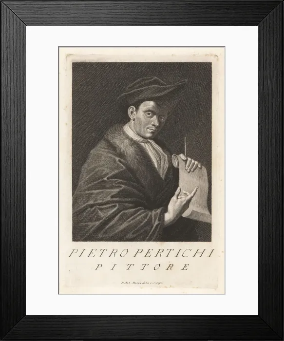 Framed Print : Pietro Pertichi, Italian painter, 1675-1756 Framed Print : Pietro Pertichi, Italian painter, 1675-1756