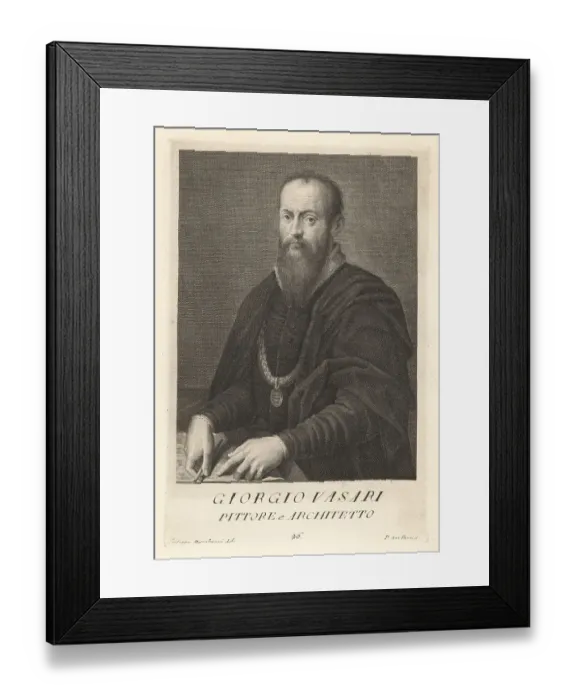 Framed Print : Giorgio Vasari, Italian Renaissance Master, 1511-1574 Framed Print : Giorgio Vasari, Italian Renaissance Master, 1511-1574
