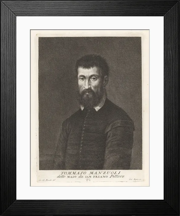 Framed Print : Maso da San Friano, Italian painter active in Florence, 1536-1 Framed Print : Maso da San Friano, Italian painter active in Florence, 1536-1