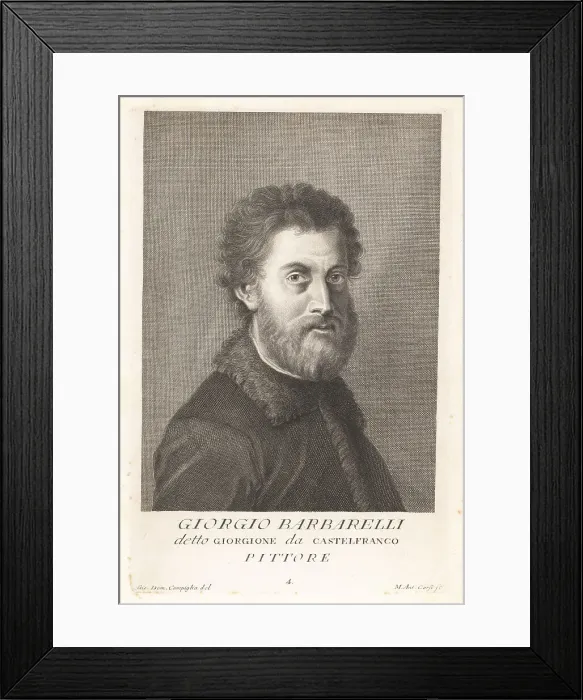 Framed Print : Giorgione, Italian painter, c.1477-1510 Framed Print : Giorgione, Italian painter, c.1477-1510