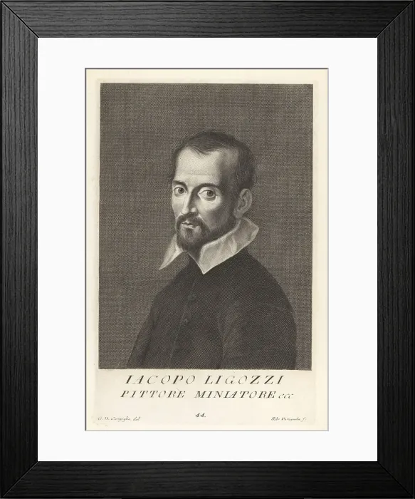 Framed Print : Jacopo Ligozzi, Italian painter and miniaturist, 1543-1627 Framed Print : Jacopo Ligozzi, Italian painter and miniaturist, 1543-1627