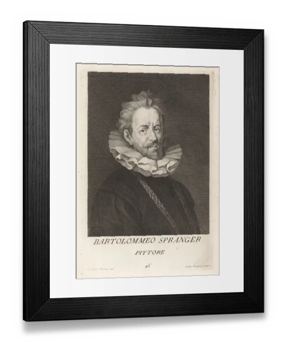 Framed Print : Bartholomeus Spranger, Flemish painter, 1546-1611 Framed Print : Bartholomeus Spranger, Flemish painter, 1546-1611