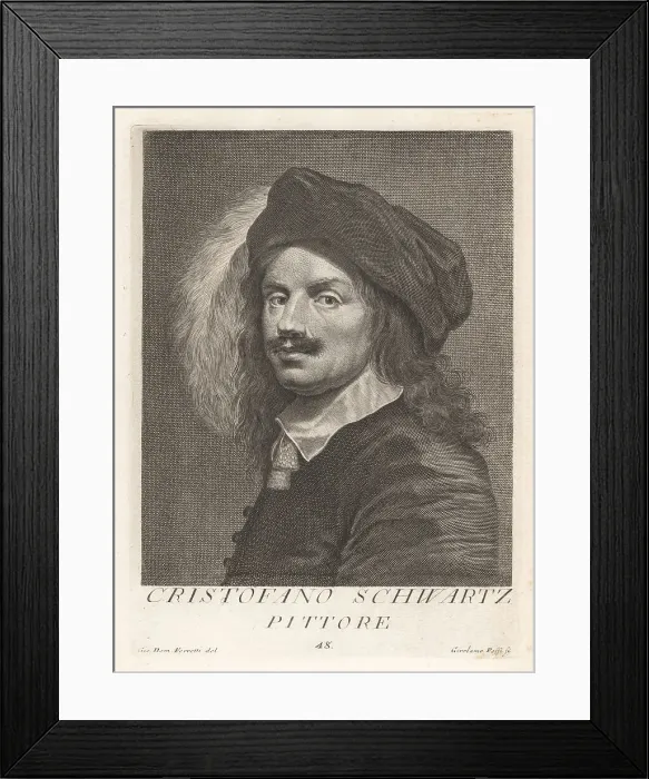 Framed Print : Christoph Schwartz, German painter, 1550-1597 Framed Print : Christoph Schwartz, German painter, 1550-1597