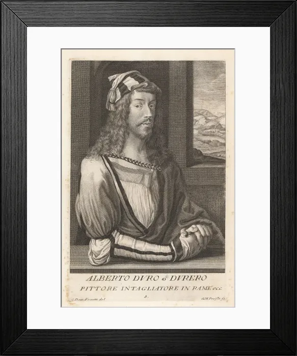Framed Print : Albrecht Dürer, German painter and printmaker, 1471-1528