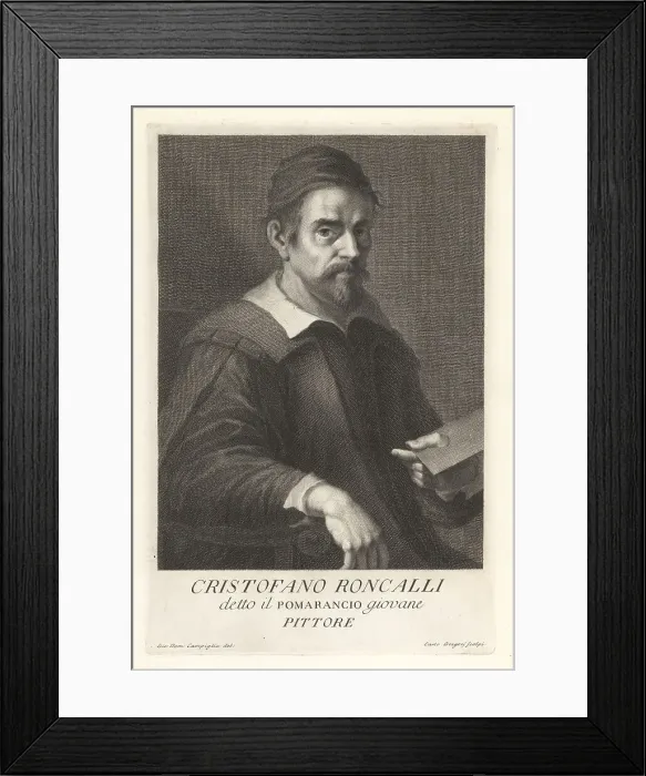 Framed Print : Cristoforo Roncalli, Italian Mannerist painter, 1552-1626 Framed Print : Cristoforo Roncalli, Italian Mannerist painter, 1552-1626