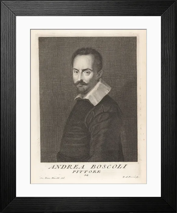 Framed Print : Andrea Boscoli, Italian painter of the Renaissance, fl. 1553-160 Framed Print : Andrea Boscoli, Italian painter of the Renaissance, fl. 1553-160