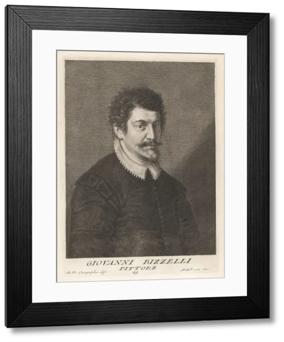 Framed Print : Giovanni Bizzelli, Italian Mannerist painter, 1556-1612 Framed Print : Giovanni Bizzelli, Italian Mannerist painter, 1556-1612