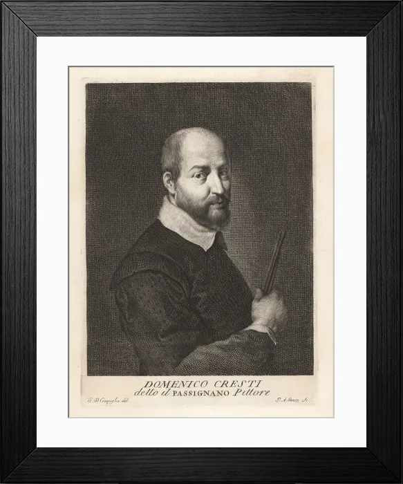 Framed Print : Domenico Crespi, Italian painter of the Counter-Maniera 1559-163 Framed Print : Domenico Crespi, Italian painter of the Counter-Maniera 1559-163