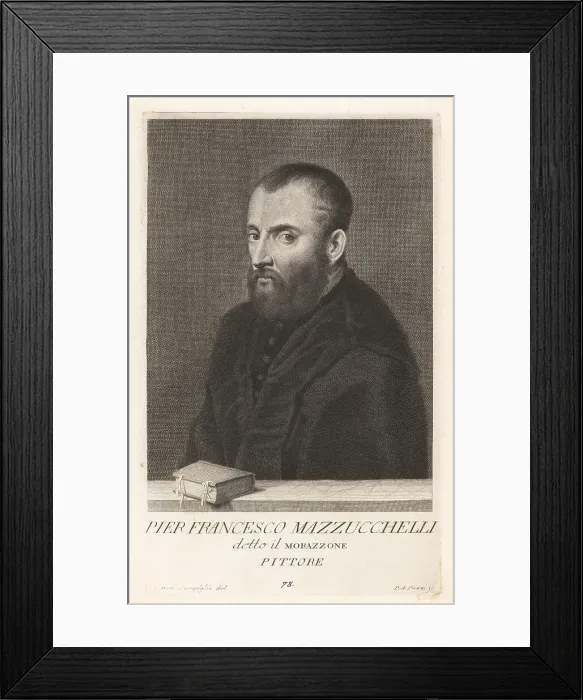Framed Print : Pietro Francesco Mazzucchelli, Italian painter and draughtsman Framed Print : Pietro Francesco Mazzucchelli, Italian painter and draughtsman