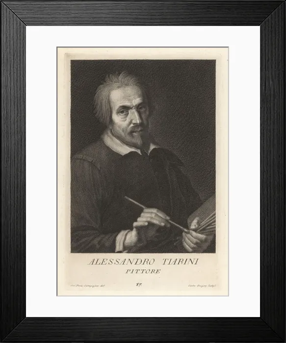 Framed Print : Alessandro Tiarini, Italian Baroque painter of the Bolognese Sch Framed Print : Alessandro Tiarini, Italian Baroque painter of the Bolognese Sch