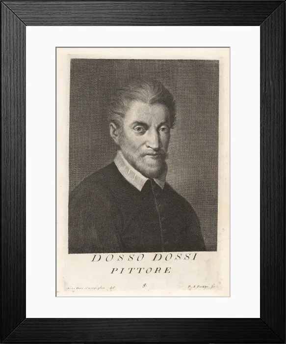 Framed Print : Dosso Dossi, Italian Renaissance painter, c. 1489-1542 Framed Print : Dosso Dossi, Italian Renaissance painter, c. 1489-1542
