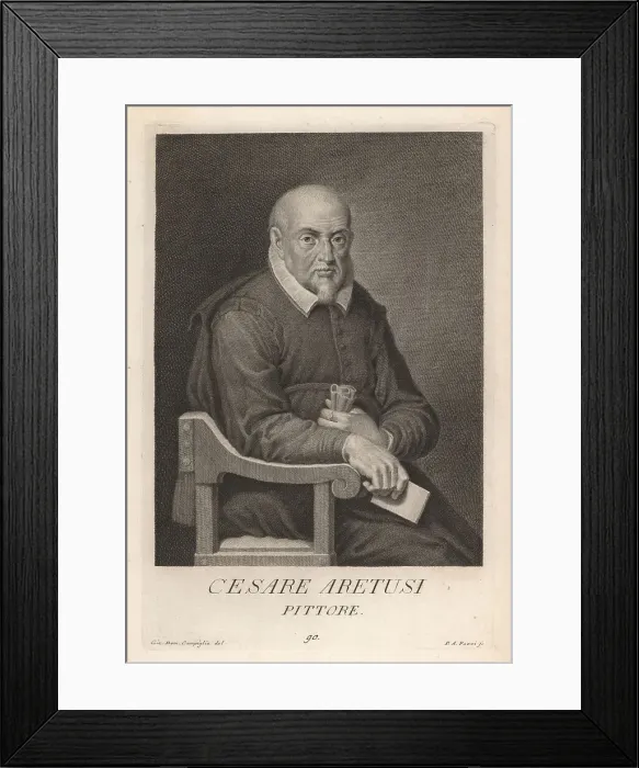 Framed Print : Cesare Aretusi, Italian painter, 1549-1612 Framed Print : Cesare Aretusi, Italian painter, 1549-1612