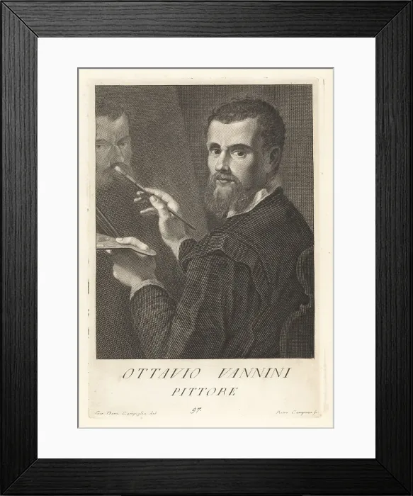 Framed Print : Ottavio Vannini, Italian artist of the Baroque period, 1585-1643 Framed Print : Ottavio Vannini, Italian artist of the Baroque period, 1585-1643